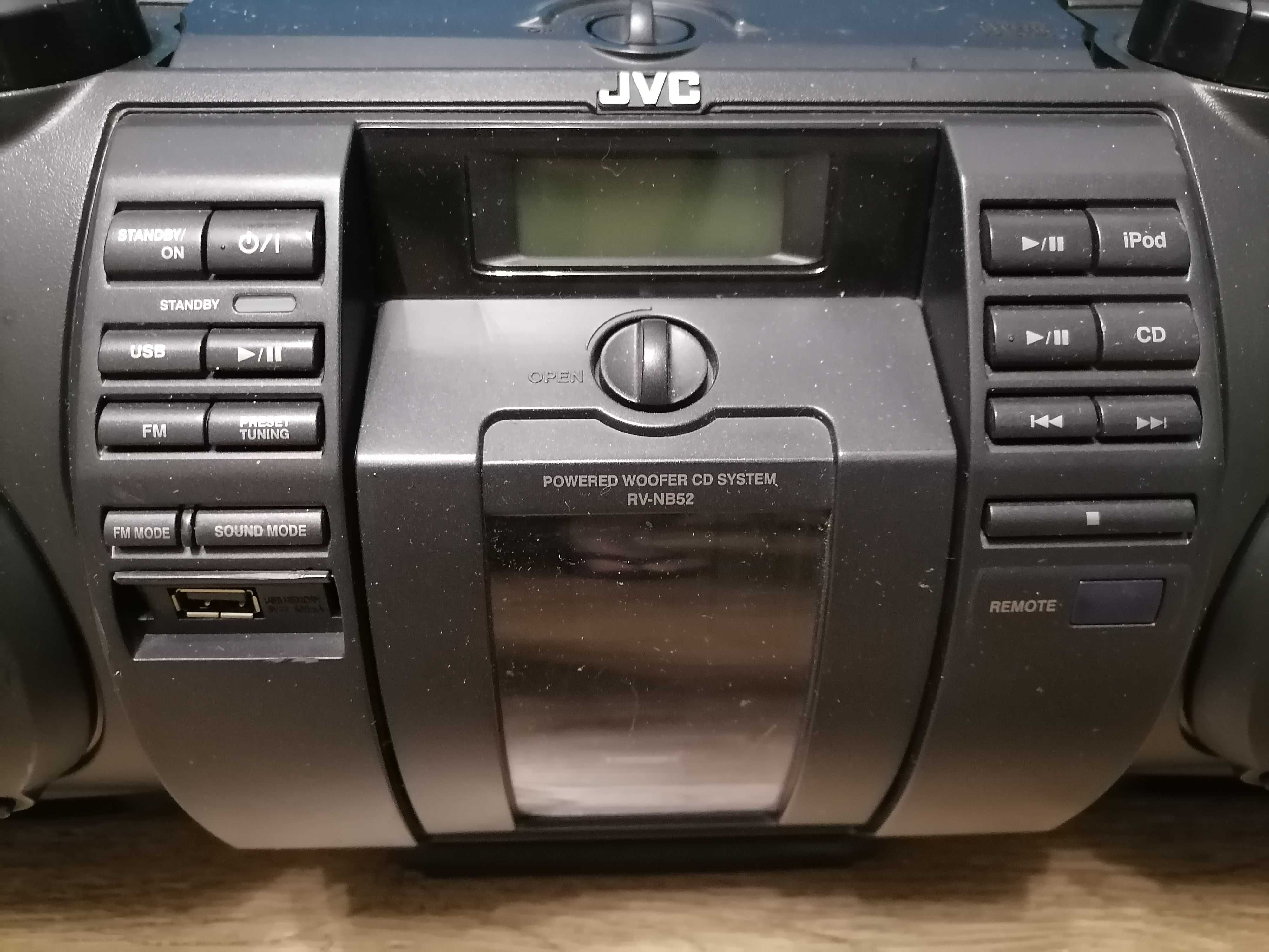 Бумбластер Boomblaster JVC RV-NB52B с USB Бумбокс ЖВС муз центр