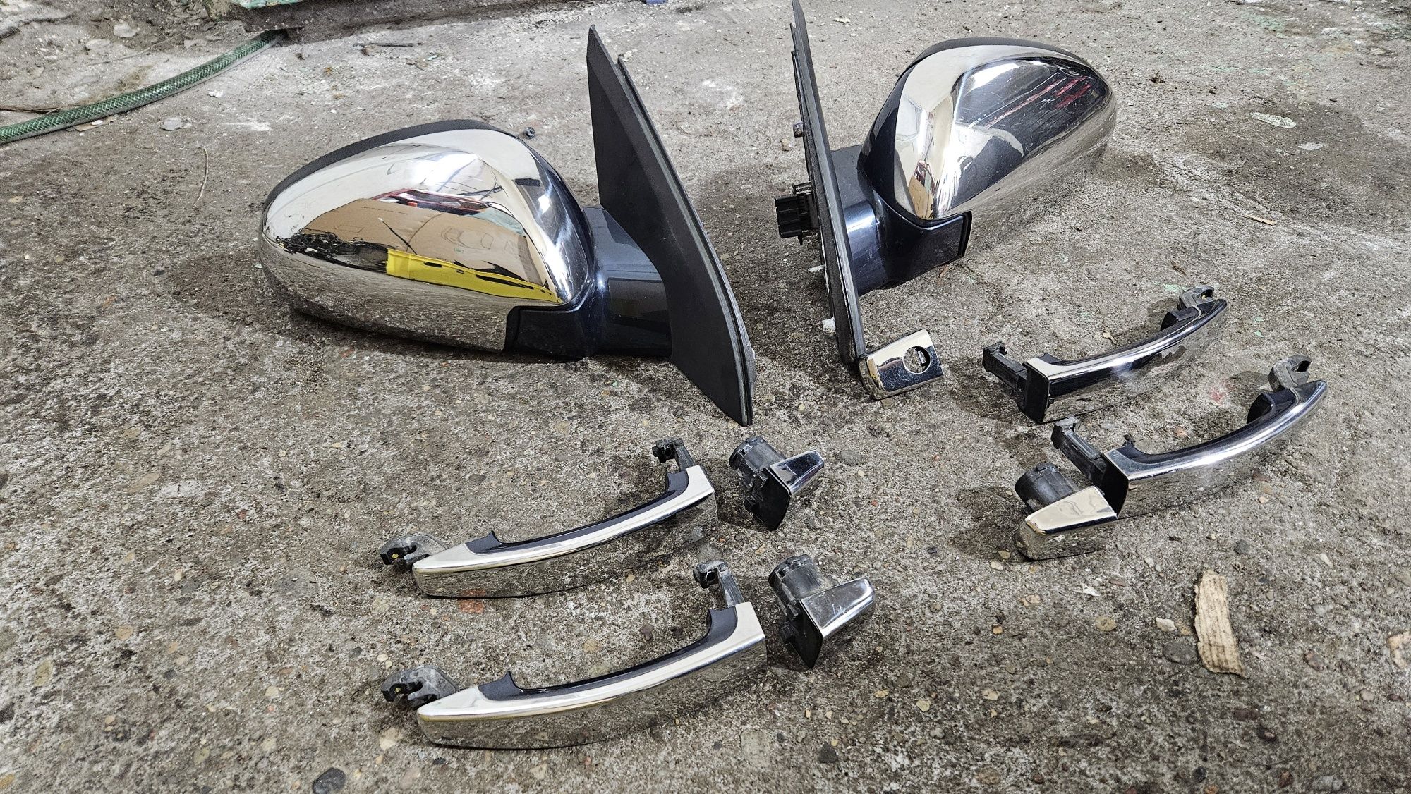 Lusterka składane klamki chrom chromowane opel vectra c signum
