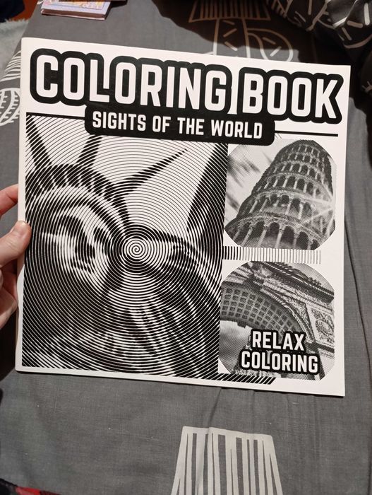 Розмальовка по спіралі раскраска