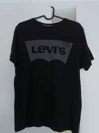Czarna koszulka Levis