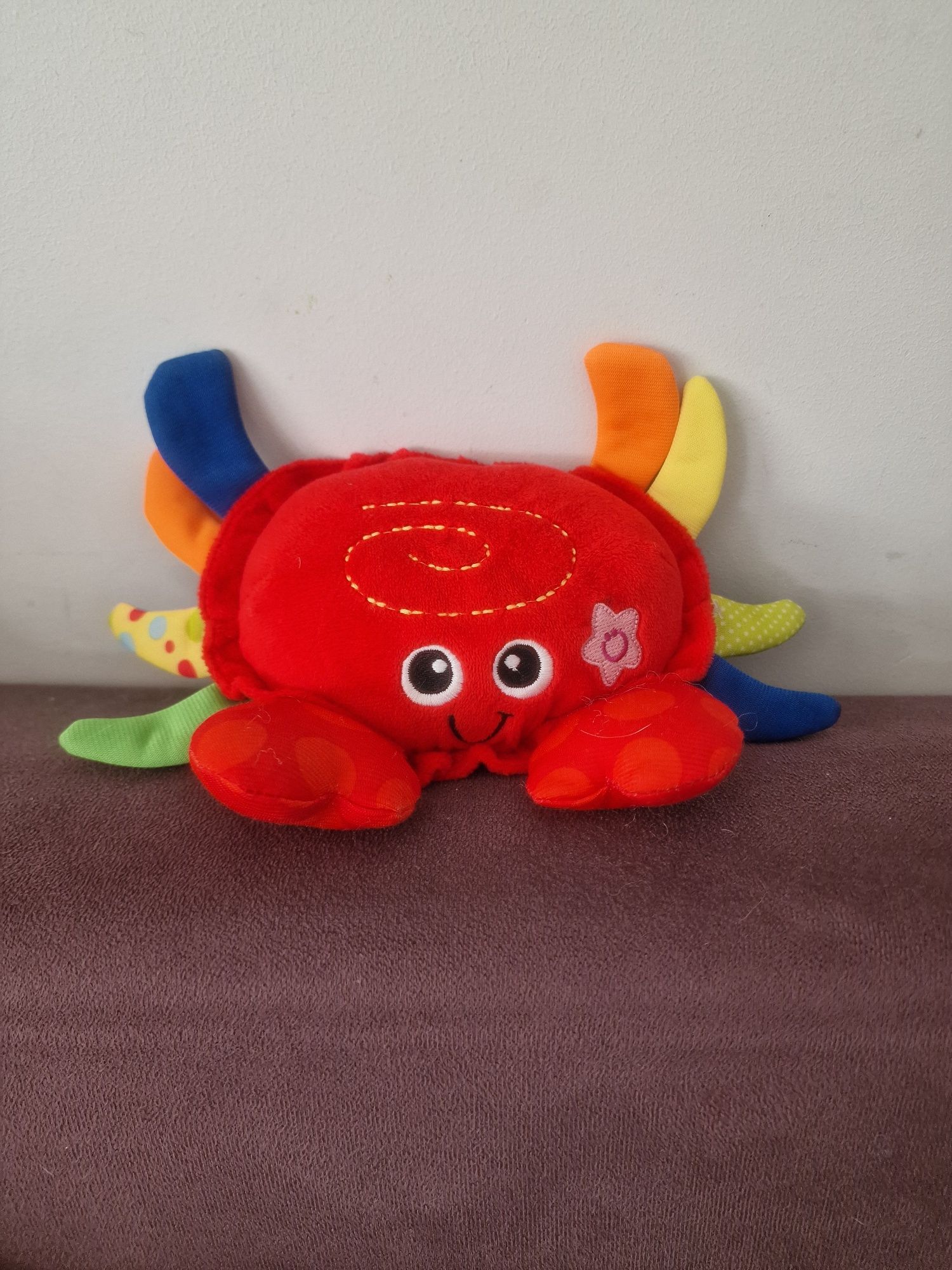 Krab Smily play do nauki raczkowania rak tańczy chodzi wiruje