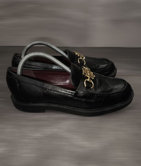 Tommy Hilfiger Loafersy Th Chain Loafer – damskie modne mokasyny 38.5