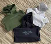 Trzy bluzy roz. 140 Zara Jordan