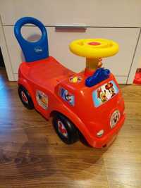 Samochodzik jeździk Kiddieland Disney Myszka Miki straż pożarna