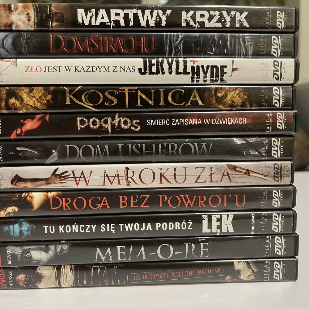 Kino Grozy 11 filmów Jekyll Hyde Lęk Pogłos Martwy Krzyk w Mroku Zła