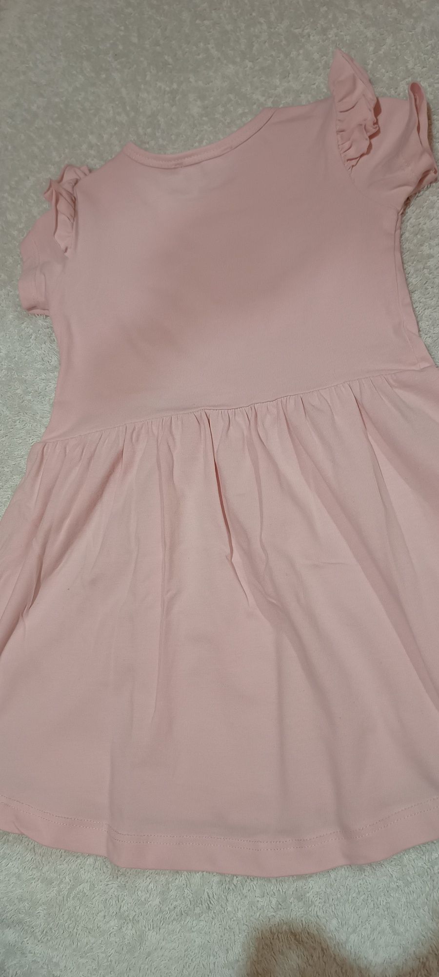 Сукня ніжно розова ЄДИНОРІГ розмір 86