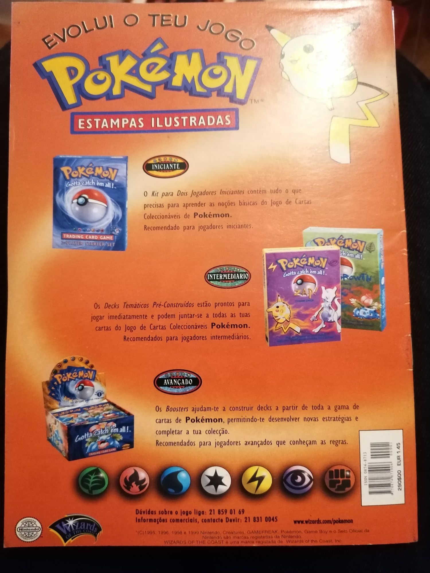 Revista Oráculo Pokemon 1, 3, 4 e 7