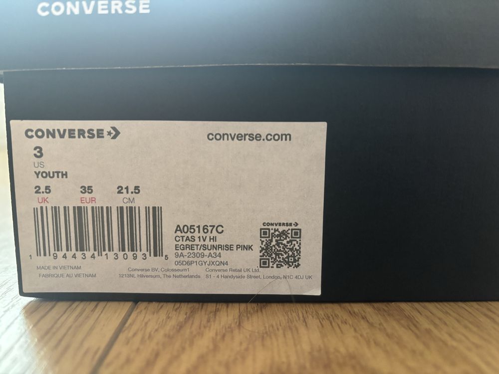 Sapatilhas menina Converse 35