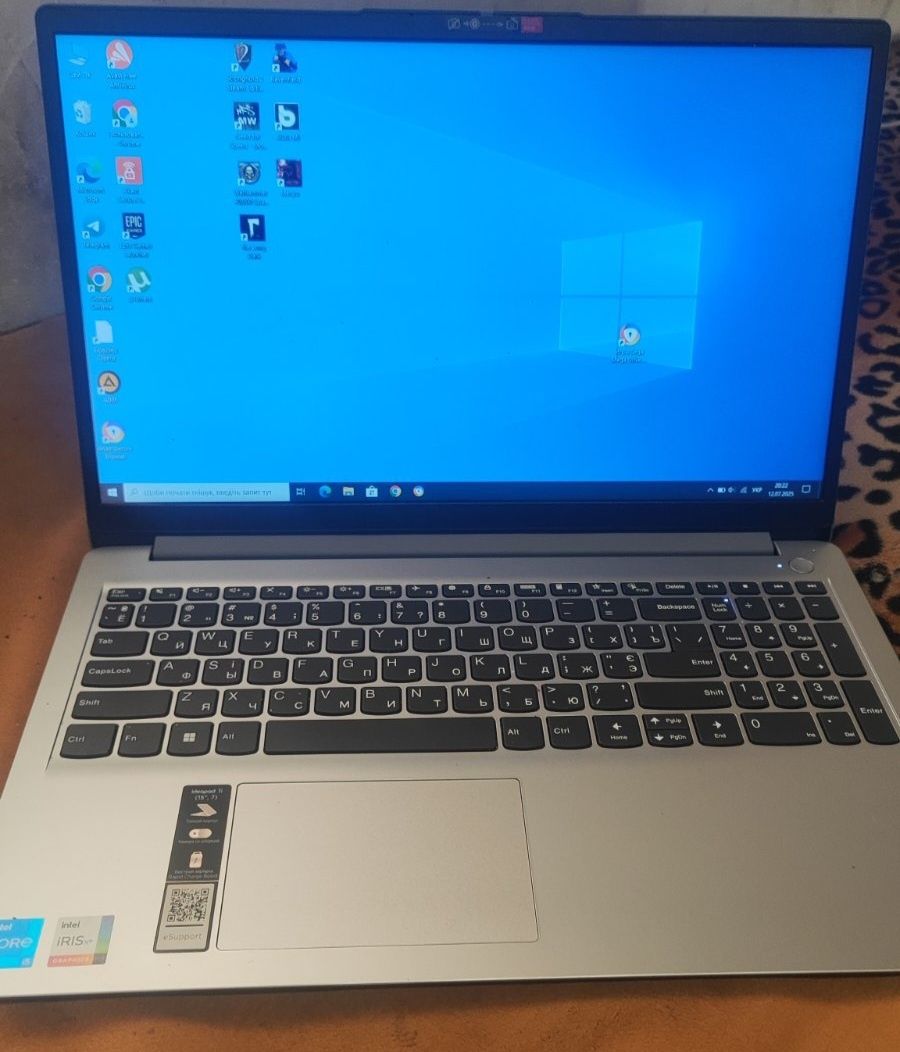 Ноутбук Lenovo IdeaPad 1 15IAU7 Cloud Grey / 15.6" IPS Fu