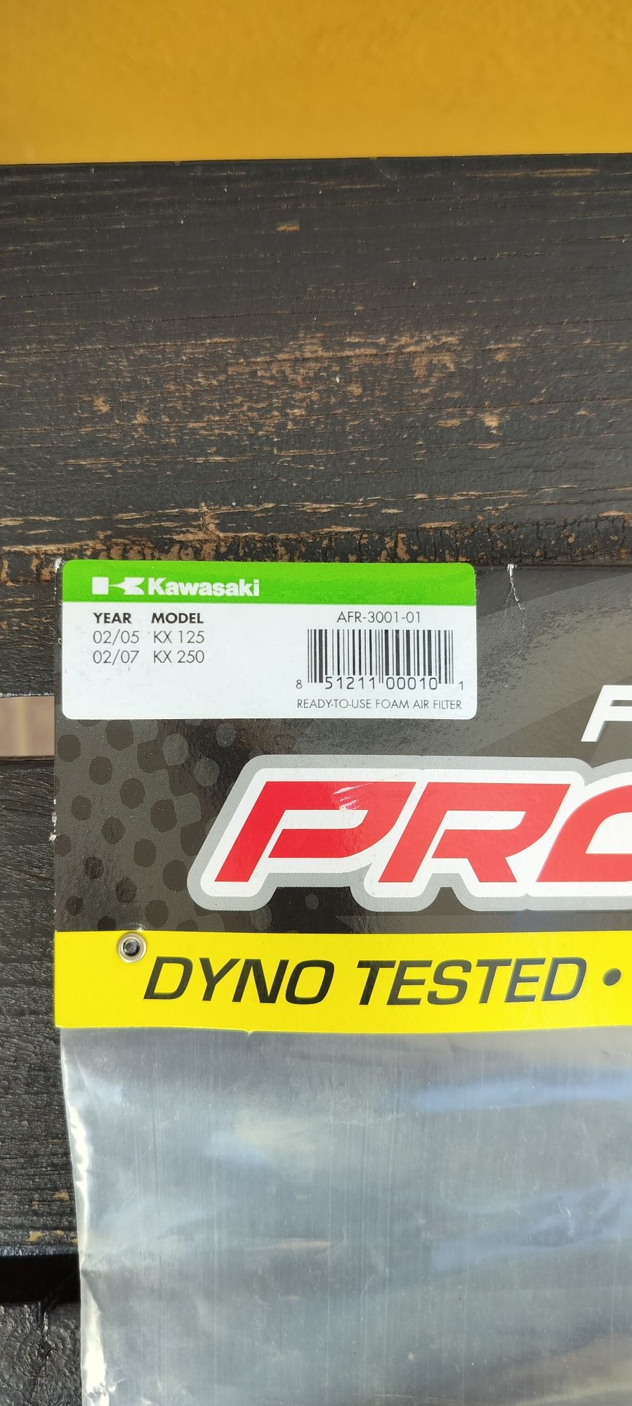 Filtros de ar Kawasaki KX