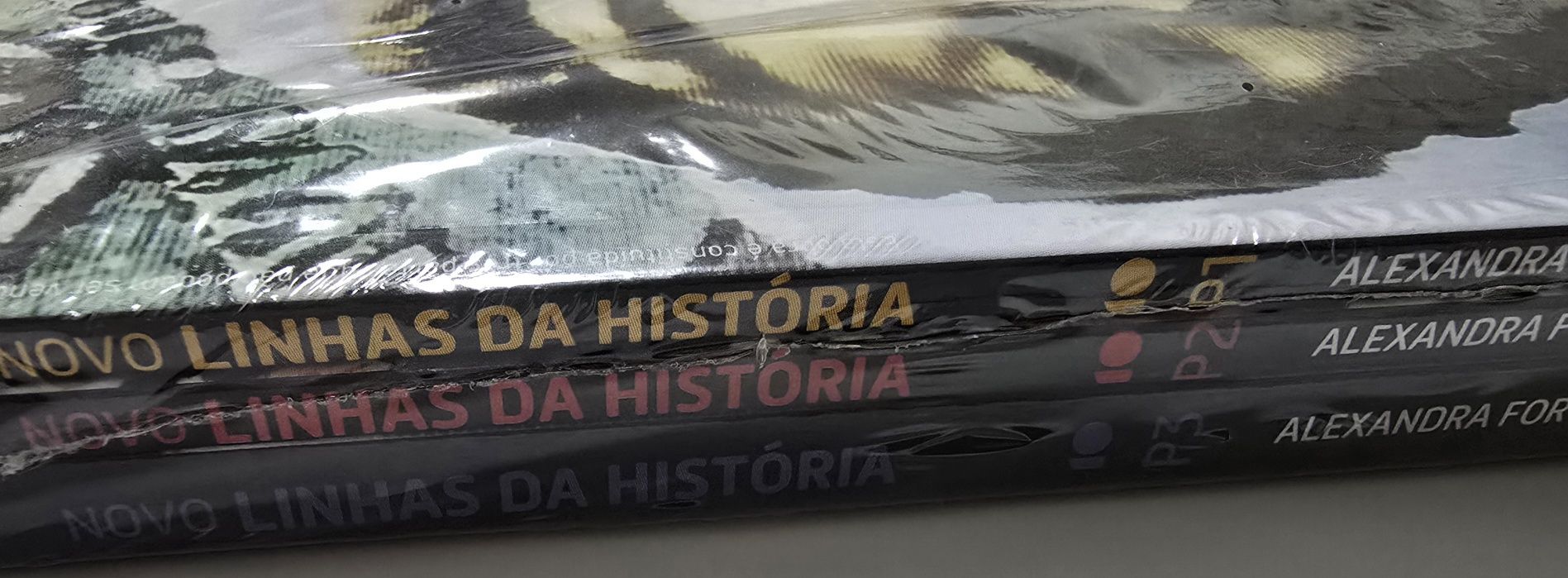 Linhas da História 10⁰ Ano - Parte 1, 2 e 3 - [NOVOS e SELADOS]