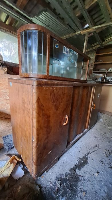 Kredens drewniany lata 50/60