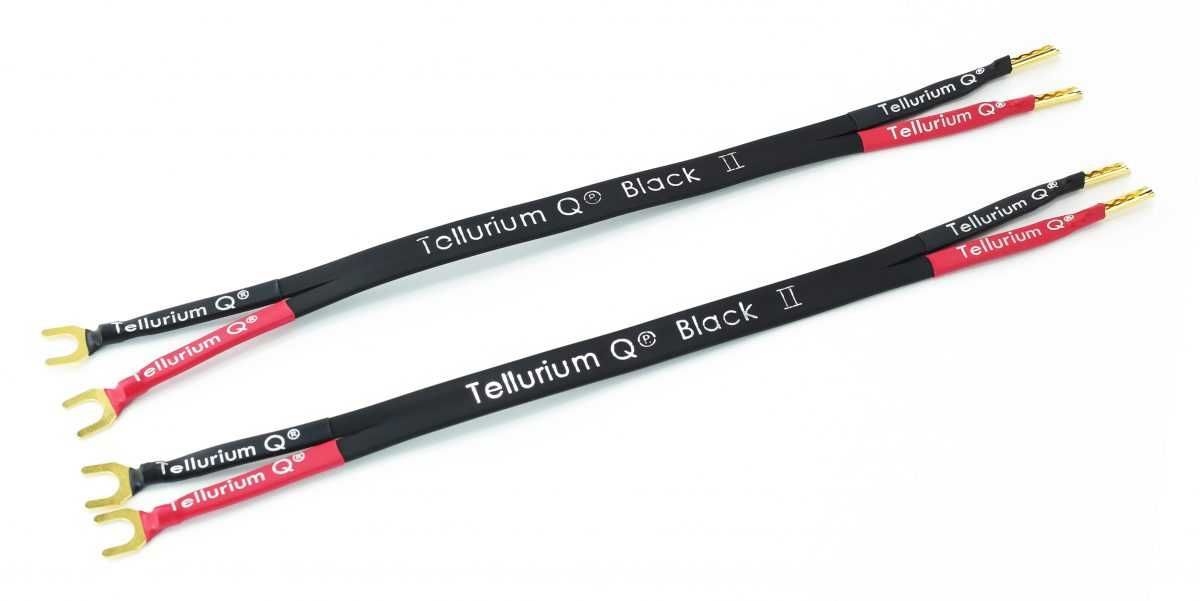 Tellurium Q Black II Links Jumpery Zworki Przewody Atmosfera Dźwięku