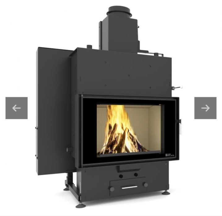 LOUIS PANORAMA AQUA 15kW Twin Glass Automatyczne czyszczenie