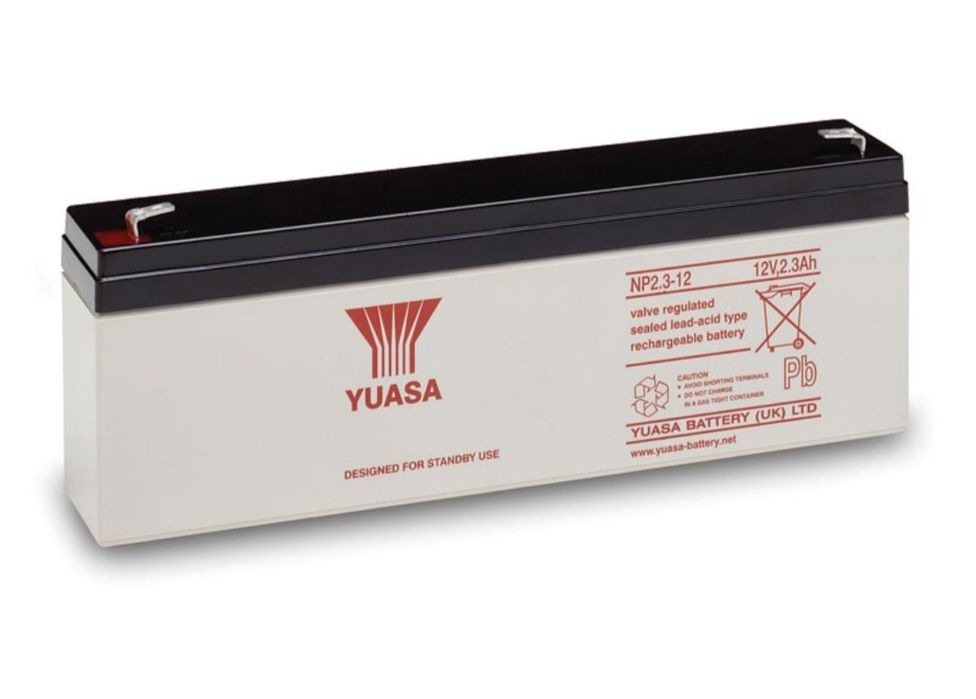 Akumulator YUASA NP2,3-12 AGM 2.3Ah 12V NP 2,3-12