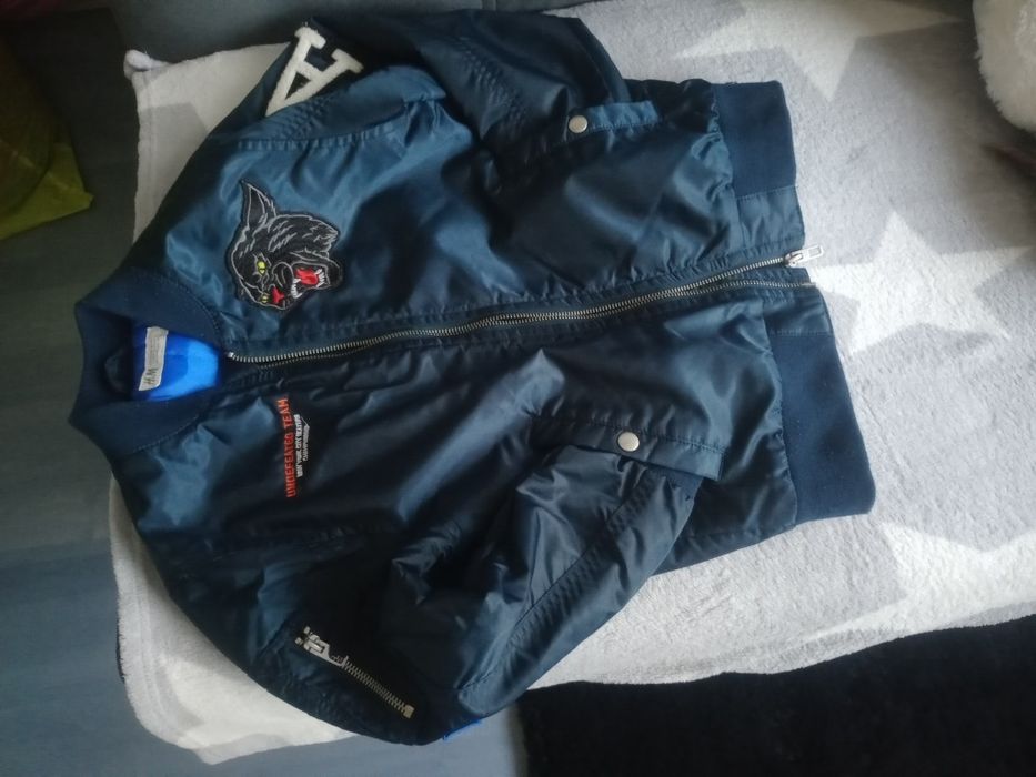 Bomberka kurtka przejściowa H&M 122/128 chłopięca