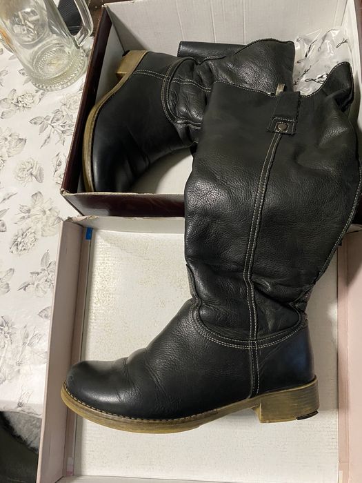 Зимние сапоги на овчине 38 размера