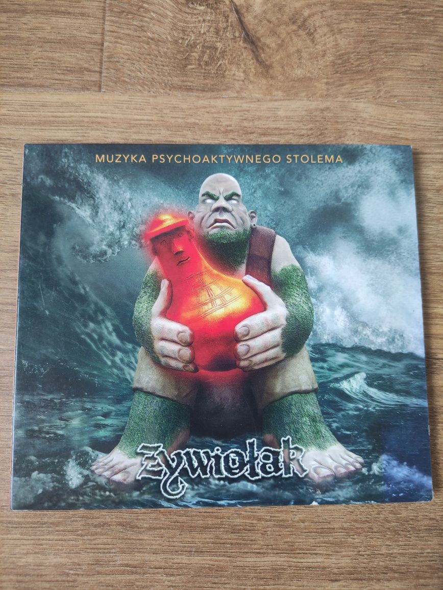 Płyta CD z autografem Żywiołak Muzyka psychoaktywnego Stolema