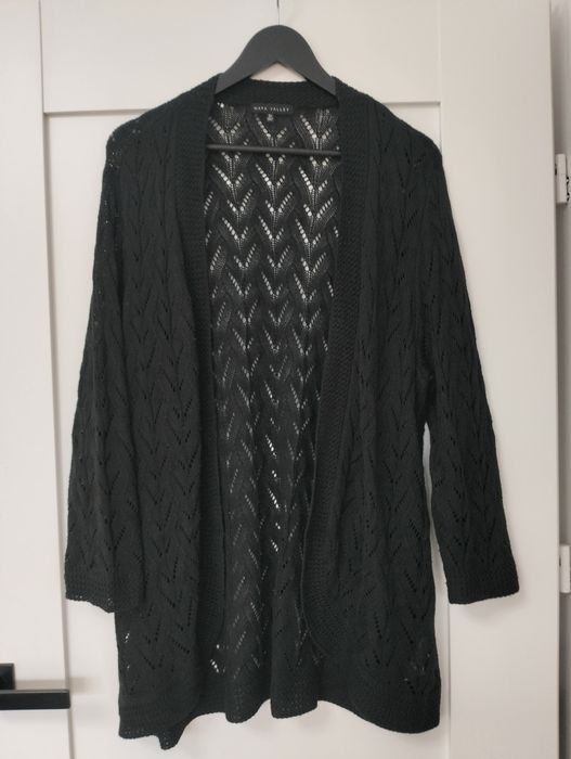 Ażurowy sweterek kardigan rozmiar XXL