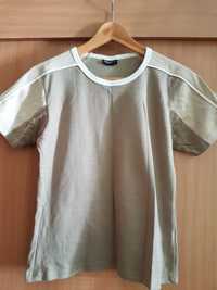 T-shirt damski khaki