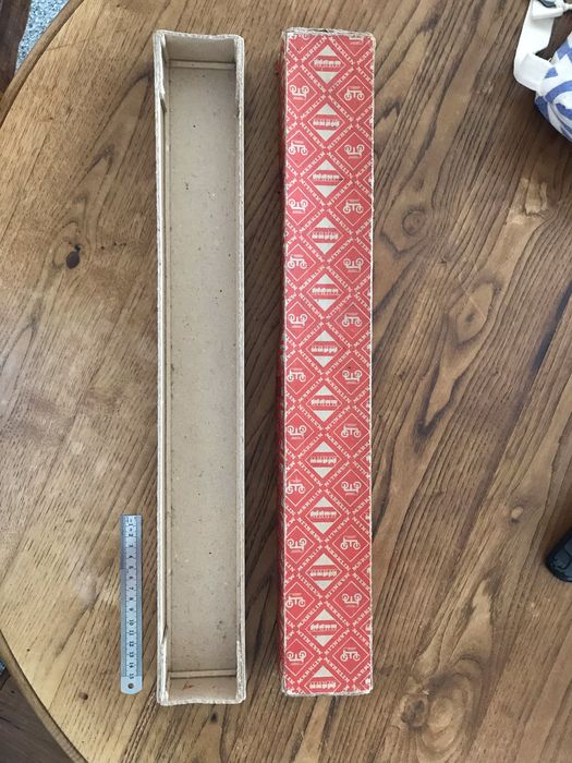 Caixa Marklin antiga para comboios locomotivas Vintage