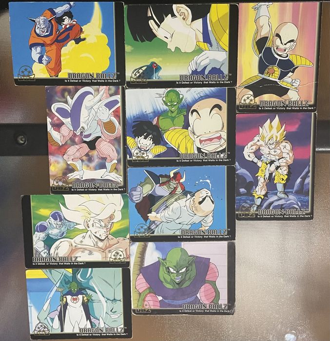 Cartas dragon ball Z e GT