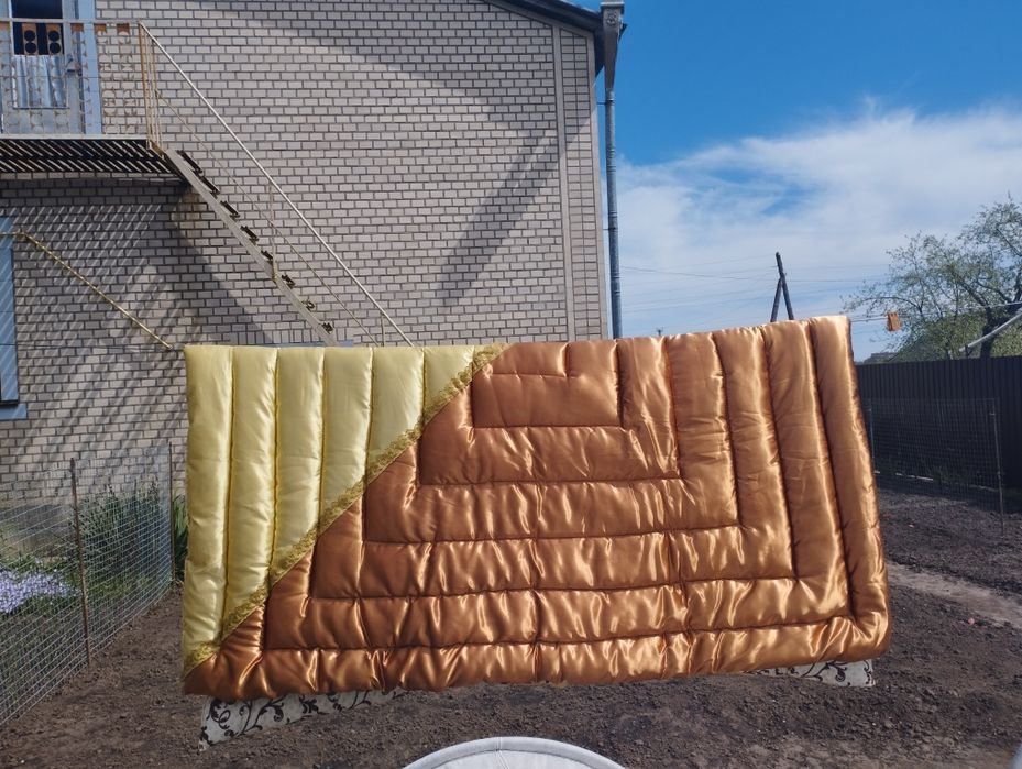 Покривало, одіяло тепле двохстороннє атлас- хб