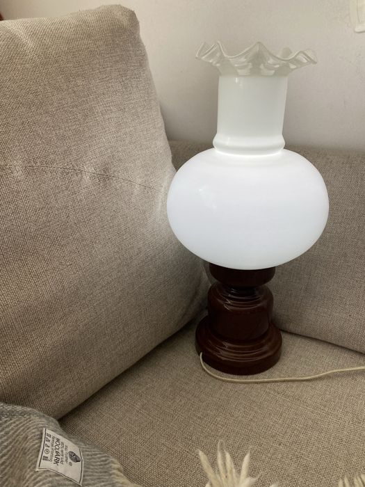 Lampa Ceramiczna PRL Mysłakowice