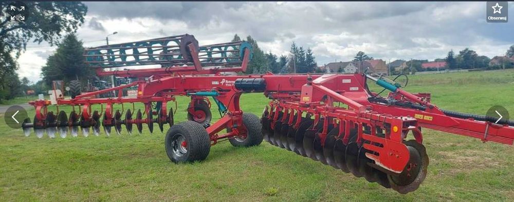 Brona talerzowa talerzówka Kverneland visio 200 Agregat Catros 2010r