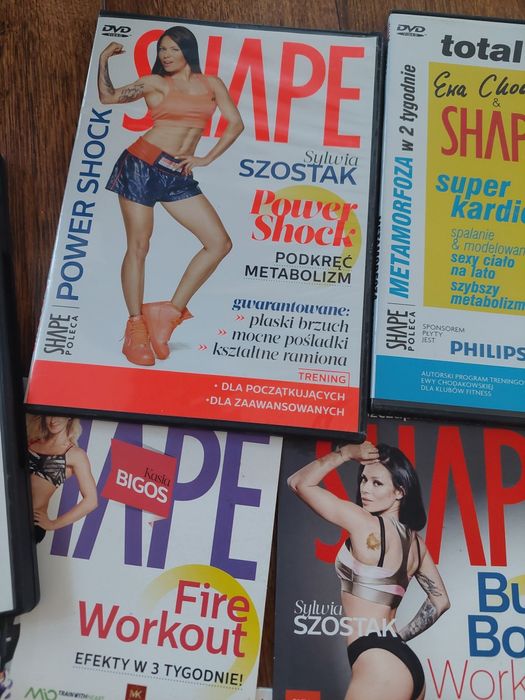 Płyty CD fitness Chodakowska Gacka HIT