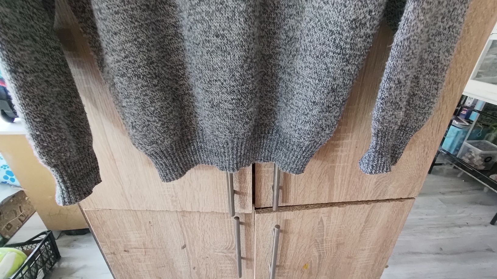 Sweter wełniany męski włoskiej firmy Tris Line rozmiar  2xl