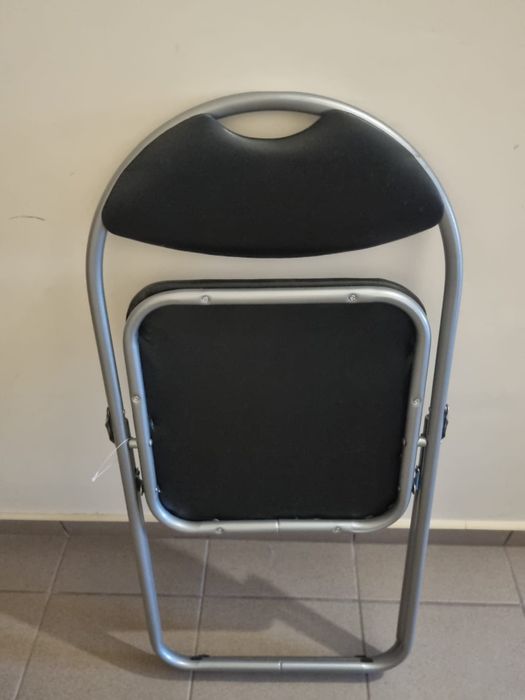 Krzeslo składane rurowe nowe