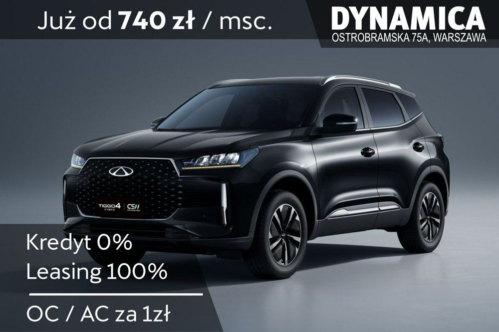 Chery Tiggo 4 PRESTIGE - 163KM - Rocznik 2025