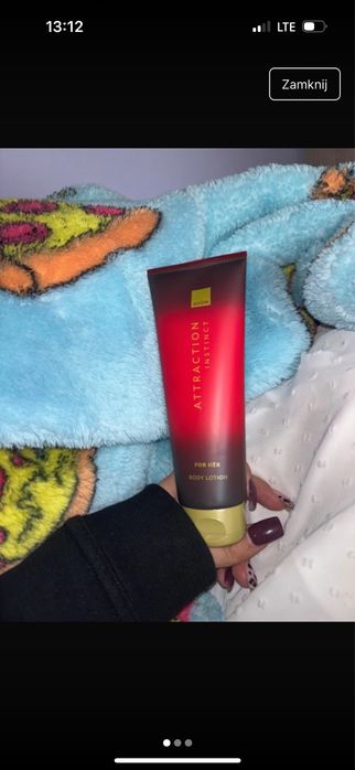 Krem do ciala nowy Avon Atraction