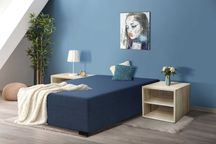 Tapczan jednoosobowy EKO łóżko hotelowe sofa kanapa pojedyncze SOLIDNE
