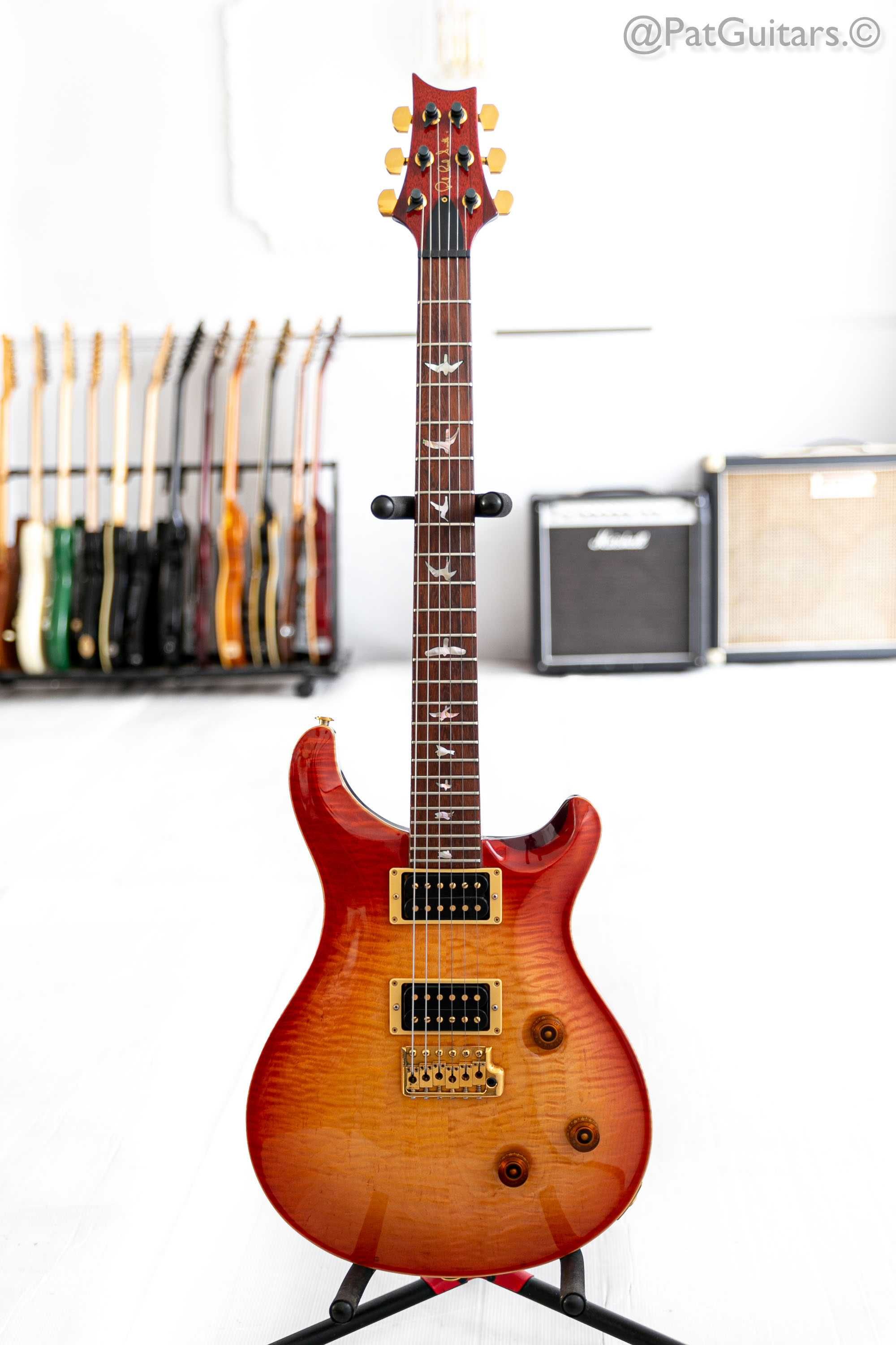 1990 Paul Reed Smith Custom 24 Brazilian 10 Top Gold H PRS CU24 10T