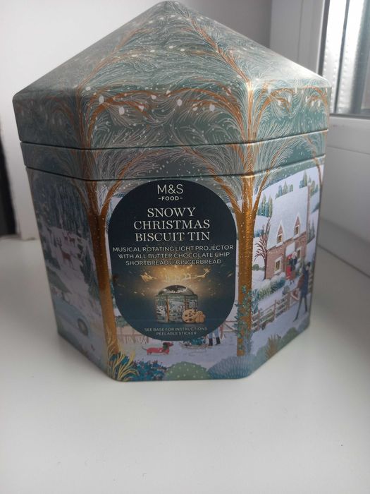 M&S Музична скринька світиться Christmas подарунок Різдво Новий рік