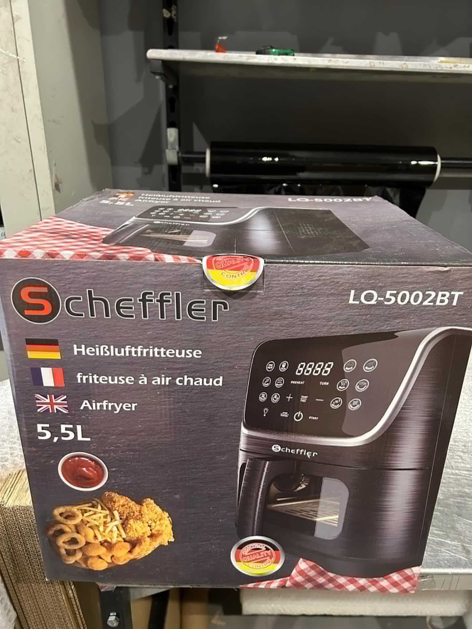 Frytkownica na gorące powietrze Scheffler XXL 5,5 l