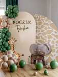 Ścianki balonowe, personalizowane dekoracje, dekoracje stołu