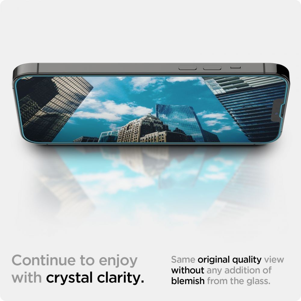 2X Szkło Hartowane Spigen Glas.tr "Ez Fit"Do Iphone 13 Pro Max