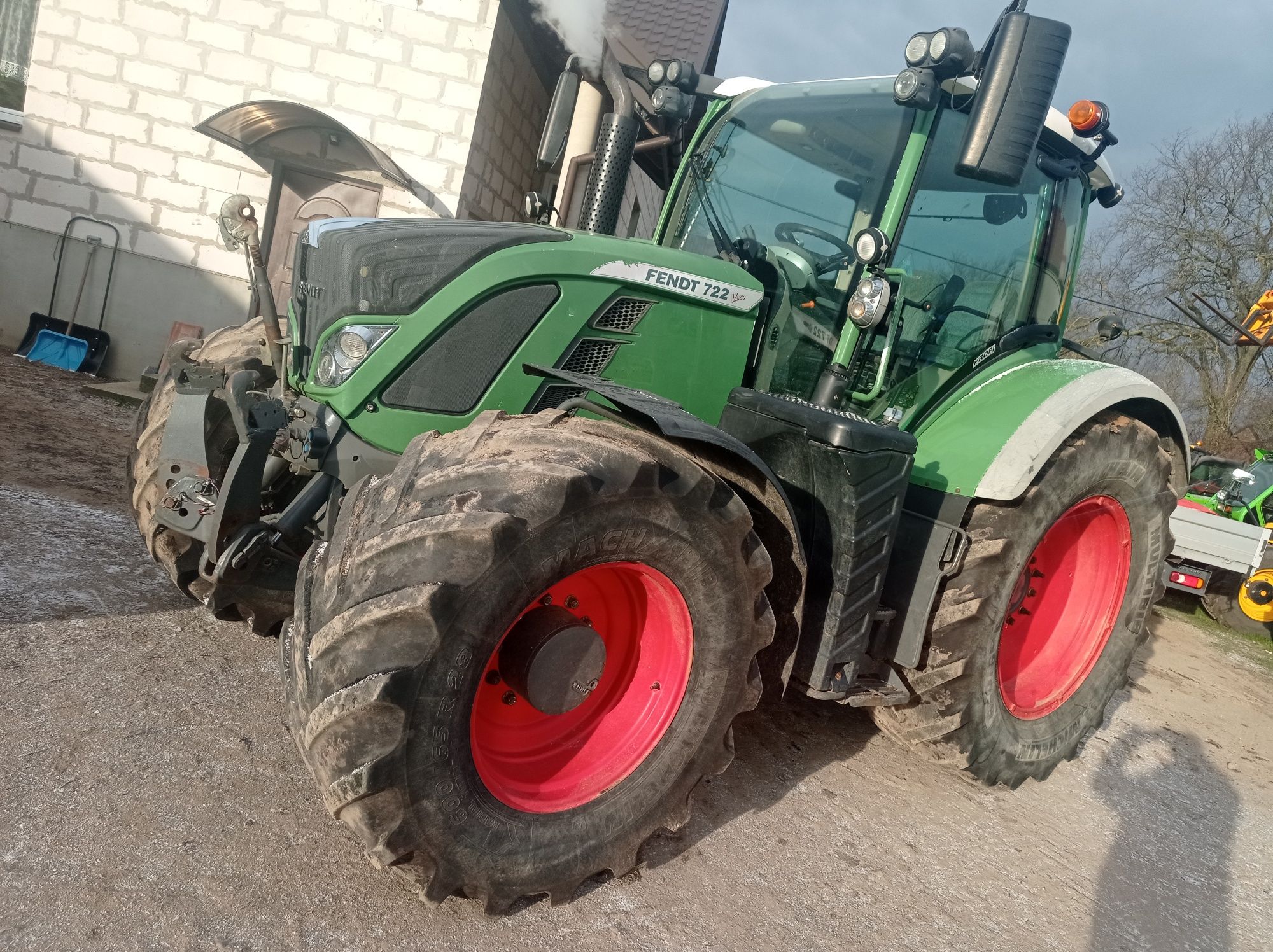 Fendt 722 Vario John Deere New Holland