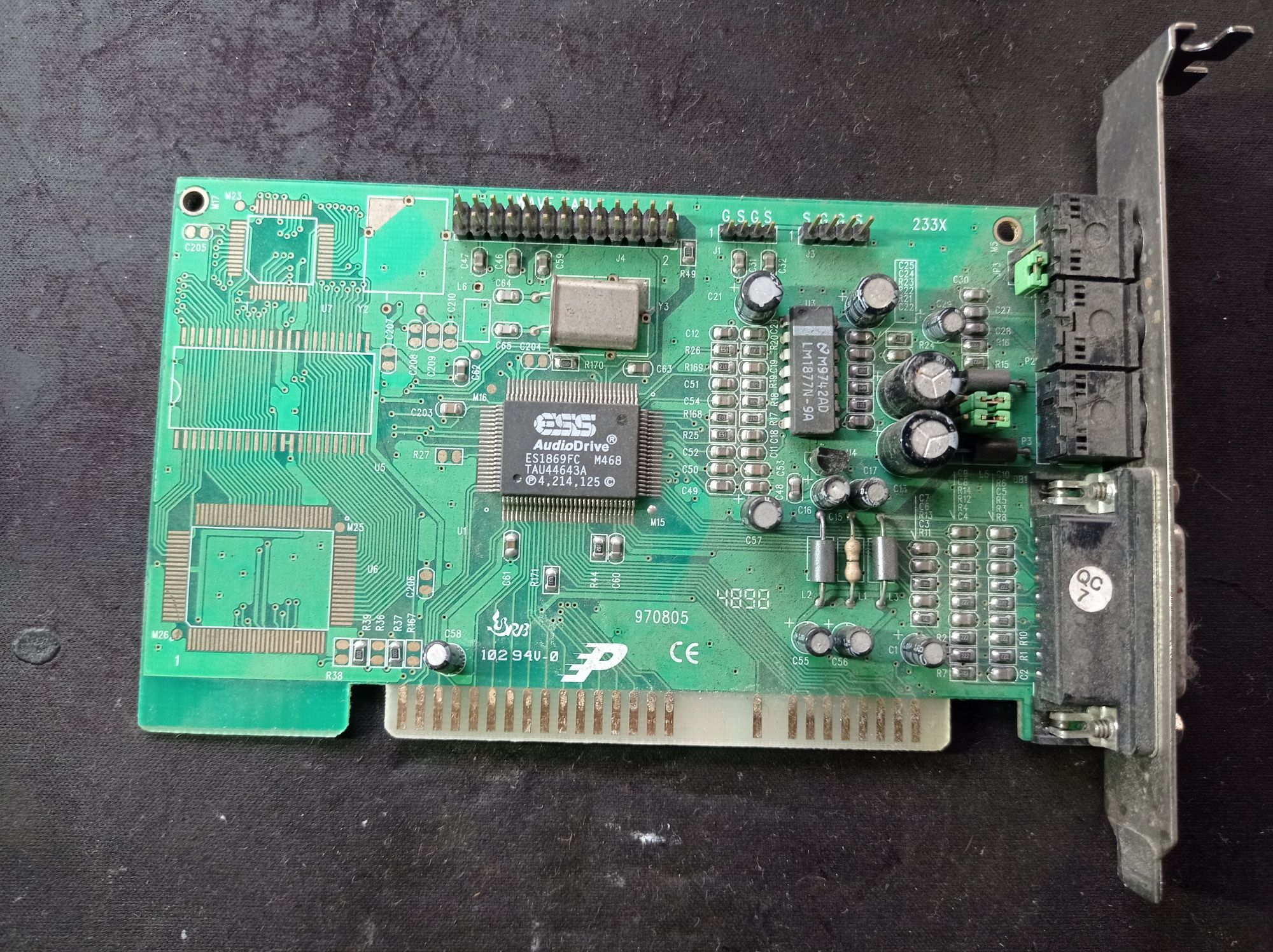 Звуковая карта ISA 16 BIT