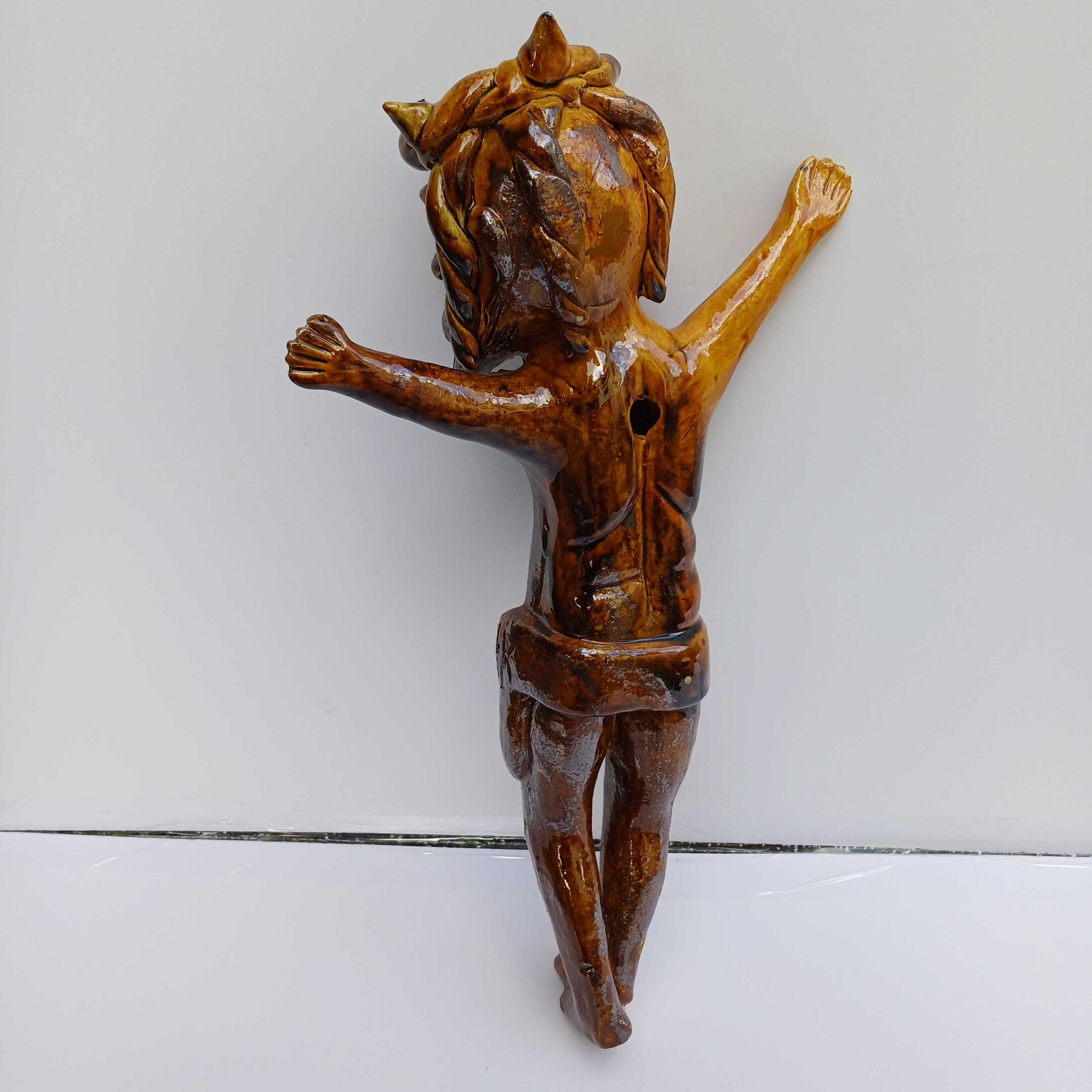 Cristo da artesã Júlia Ramalho
