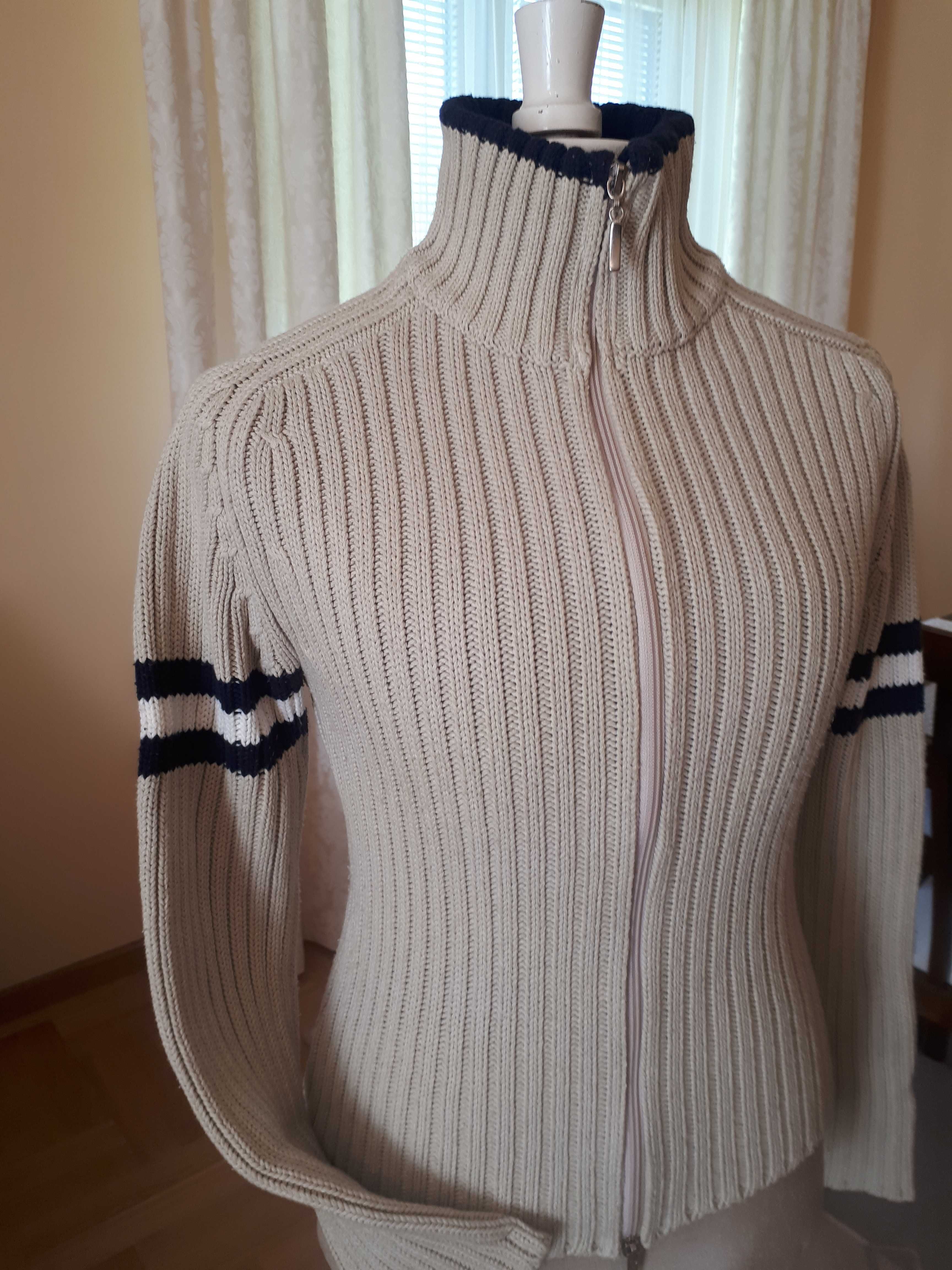 Sweter beżowy, damski