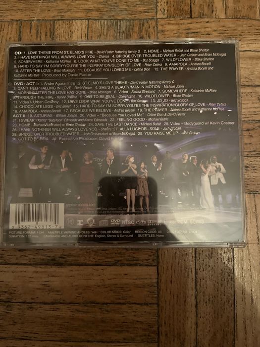 David Foster & Friends - You’re the Inspiration (live 2xDVD)