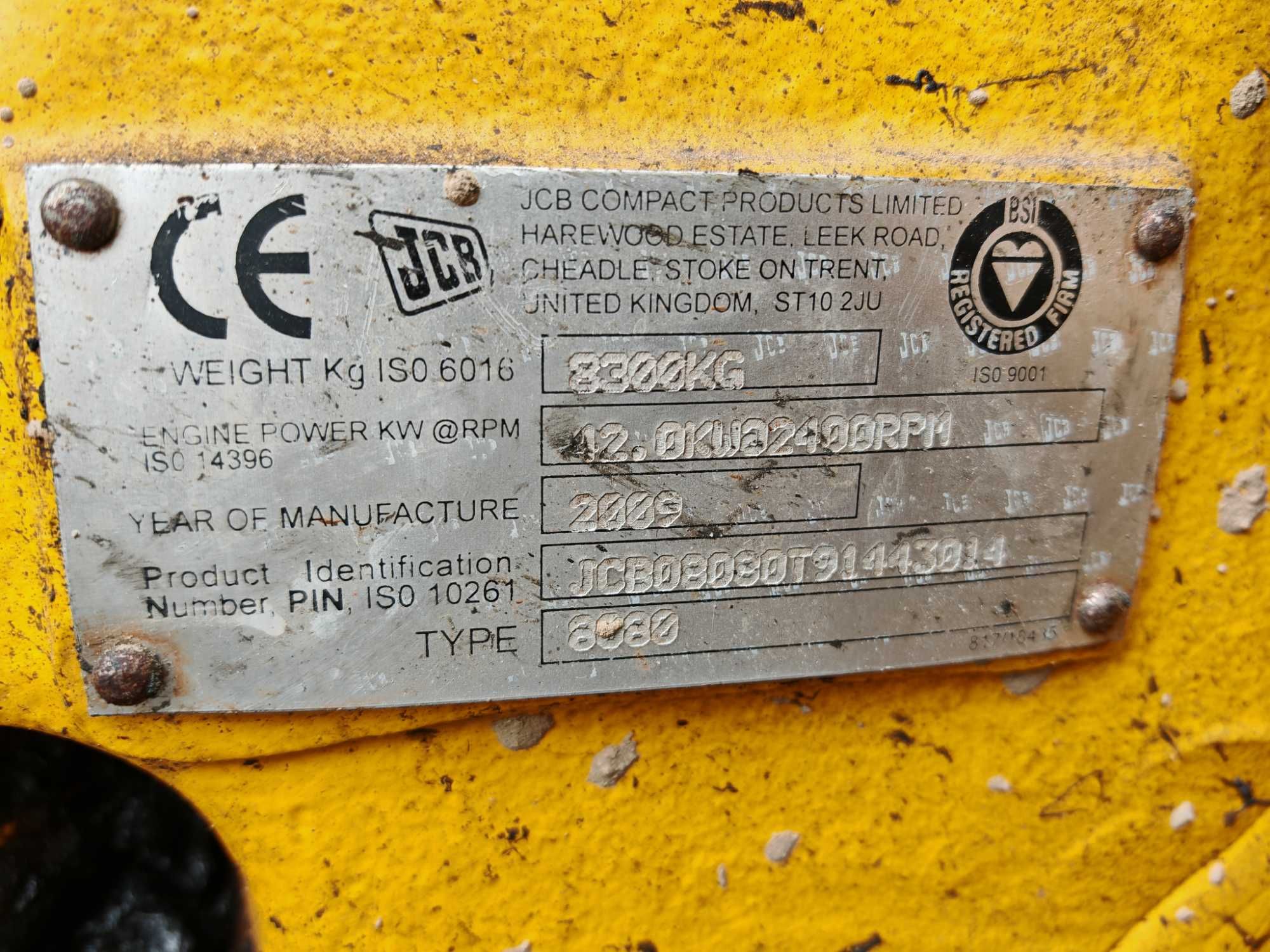 koparka JCB 8080