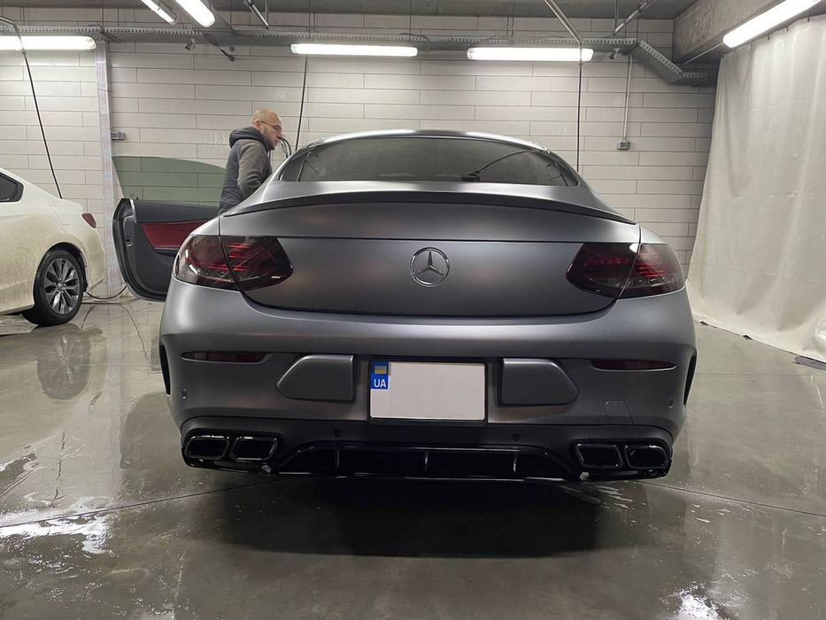 Дифузор заднього бампера Mercedes-Benz C-Class W205 2014-2018