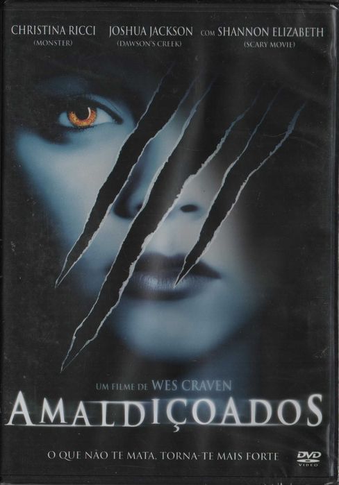 Dvd Amaldiçoados - terror - Christina Ricci