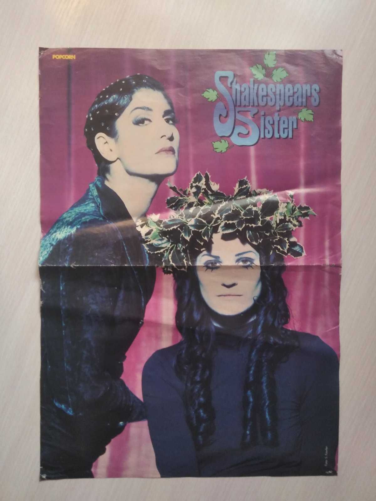 Двух сторонний постер Shakespears Sister, DEPECHE MODEPECHE MODE.