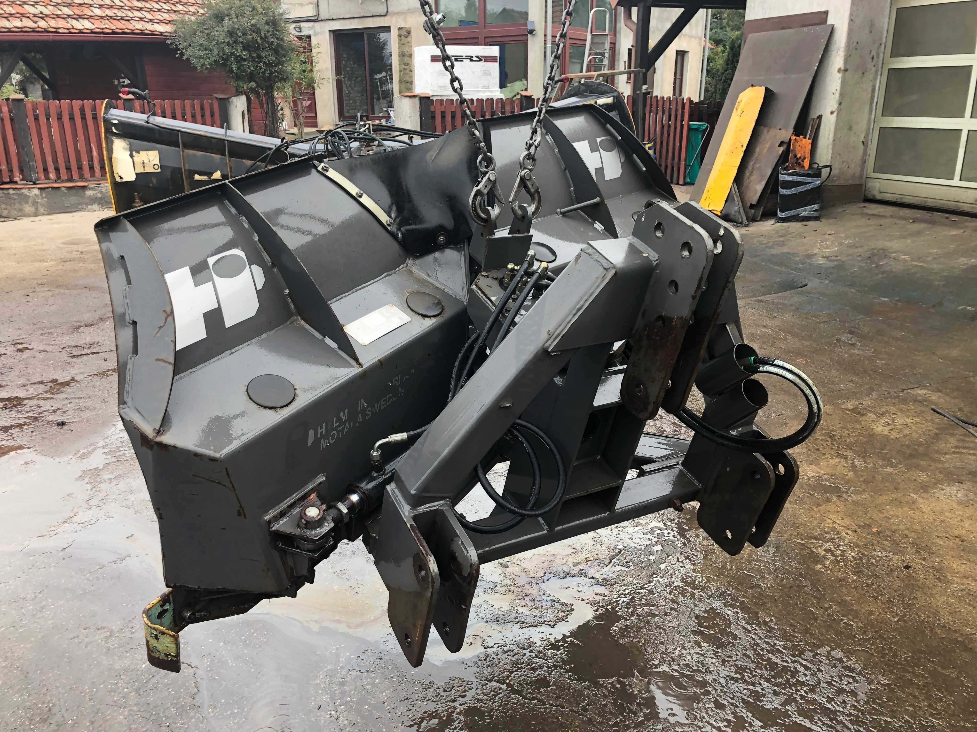 Pług do śniegu Holms odśnieżny regulowany V hydrauliczny śnieżny